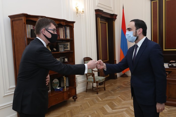 Փոխվարչապետ Տիգրան Ավինյանն ընդունել է Նիդերլանդների դեսպանին
