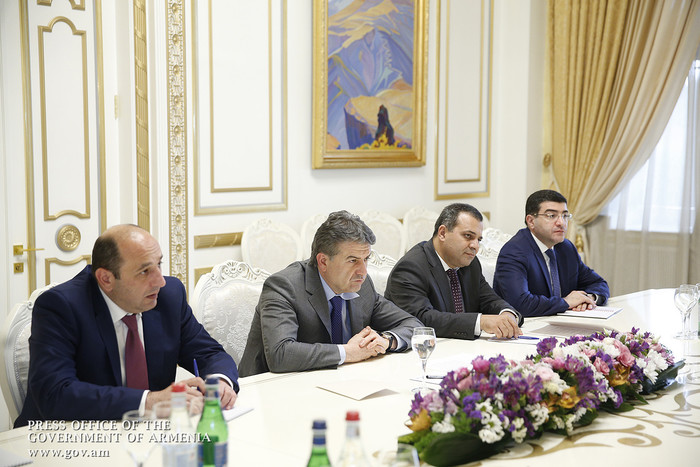 Կարեն Կարապետյանն ընդունել է Դմիտրի Պանկինին