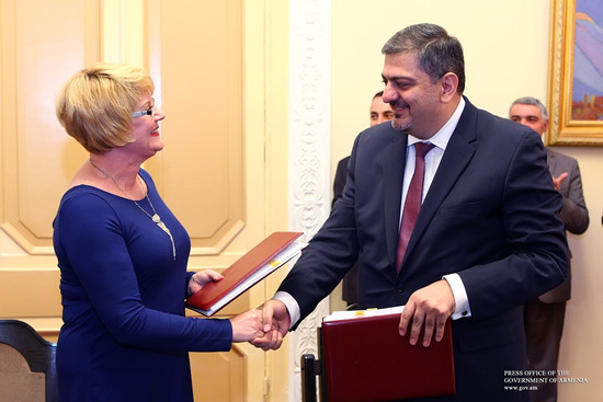 ՀՀ կառավարության և ԱՄՆ ՄԶԳ-ի միջև ստորագրվել է օժանդակության համաձայնագիր