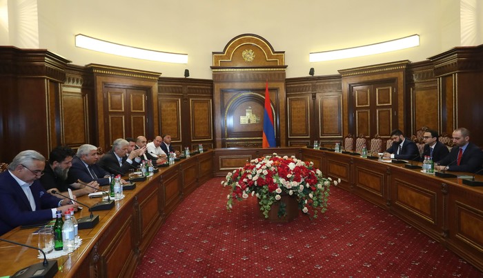 Փոխվարչապետ Տիգրան Ավինյանն ընդունել է գործարարների պատվիրակությանը