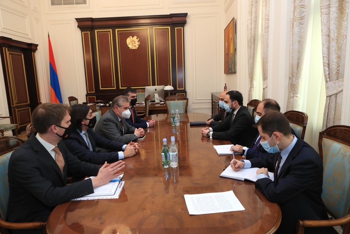 Փոխվարչապետ Տիգրան Ավինյանն ընդունել է «Ռենկո» ընկերության գլխավոր գործադիր տնօրենին