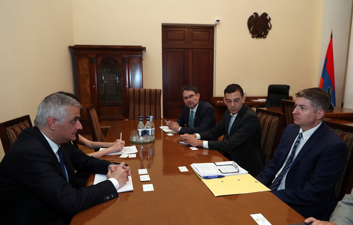 Փոխվարչապետ Մհեր Գրիգորյանն ընդունել է Գերմանիայի Համագործակցության դաշնային նախարարության Կովկասի հ