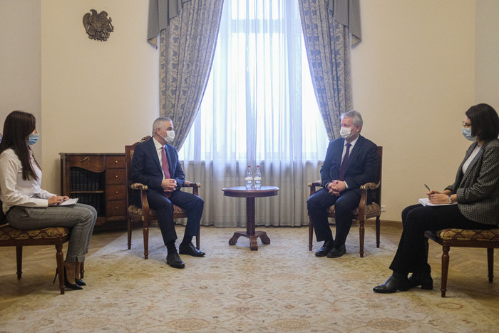Փոխվարչապետ Մհեր Գրիգորյանն ընդունել է Գերմանիայի նորանշանակ դեսպանին