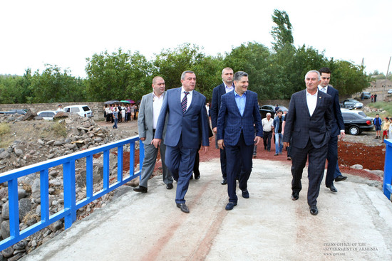 Վարչապետն այցելել է Արագածոտնի մարզ