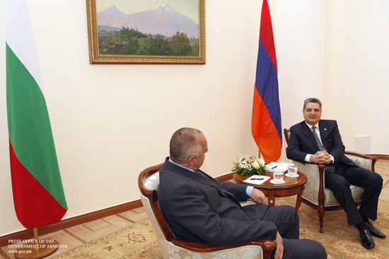 Տիգրան Սարգսյանն ընդունել է Բոյկո Բորիսովին