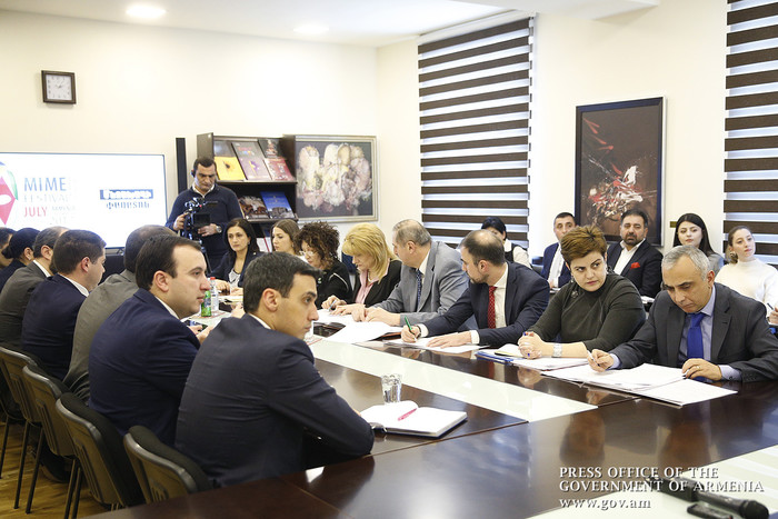Վարչապետին ներկայացվել է ՀՀ մշակույթի նախարարության 2017 թ. գործունեության արդյունքներն ու 2018 թ. ա