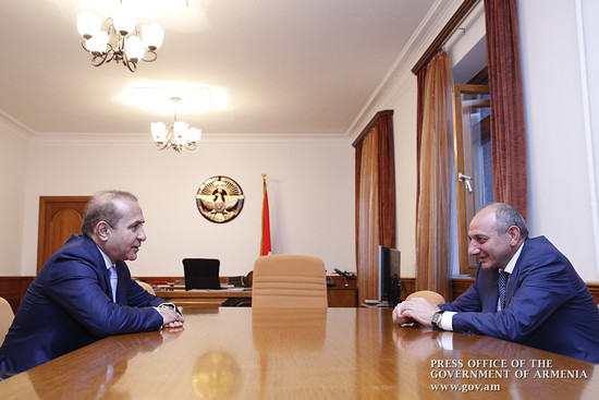 ՀՀ վարչապետի գլխավորած պատվիրակությանն ընդունել է Արցախի նախագահը