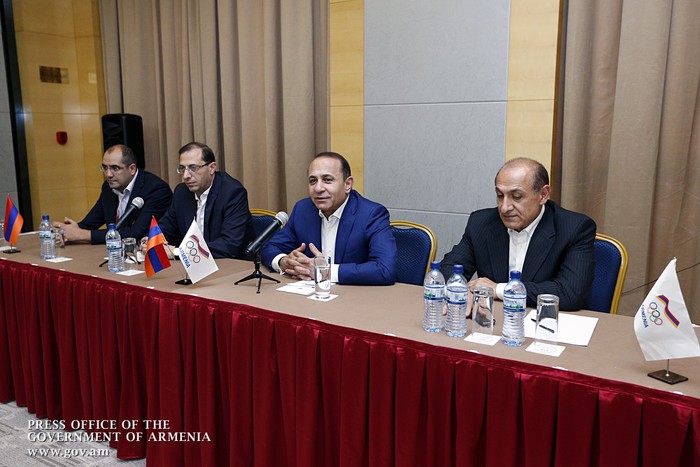 Վարչապետ Հովիկ Աբրահամյանը մասնակցել է Եվրոպական երիտասարդական օլիմպիական փառատոնի բացման արարողությ
