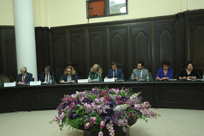 Առաջին փոխվարչապետ Արարատ Միրզոյանի հերթական հանդիպումը մի շարք միջազգային դոնոր պետությունների և կա
