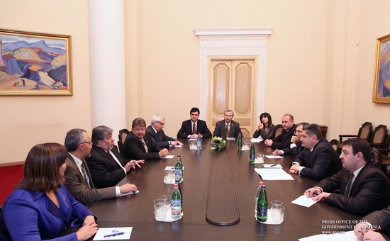 Տիգրան Սարգսյանն ընդունել է Սթիվ Վոզնյակին