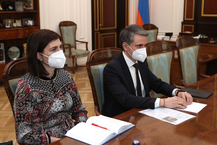 Փոխվարչապետ Տիգրան Ավինյանն ընդունել է ՀՀ-ում ՄԱԿ-ի Զարգացման ծրագրի մշտական ներկայացուցչին