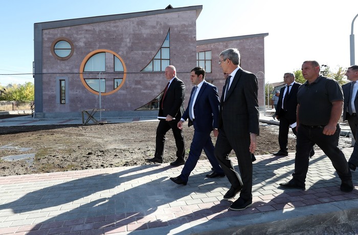 Փոխվարչապետ Սուրեն Պապիկյանի այցը Գյումրի