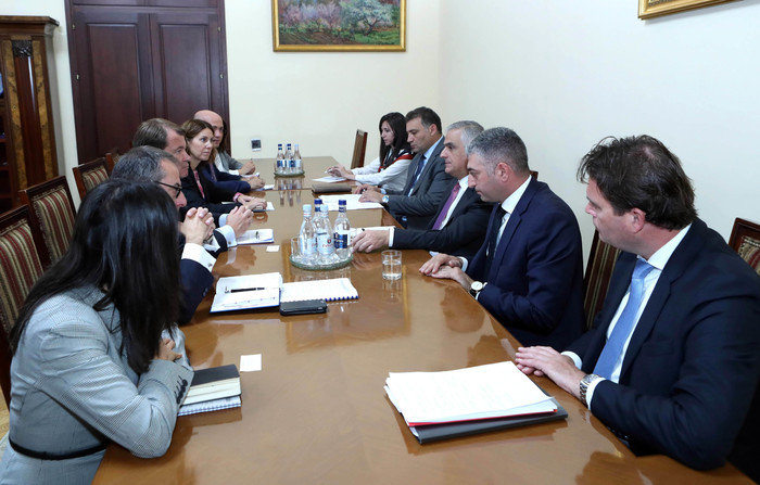 Փոխվարչապետ Մհեր Գրիգորյանն ընդունել է ՎԶԵԲ պատվիրակությանը