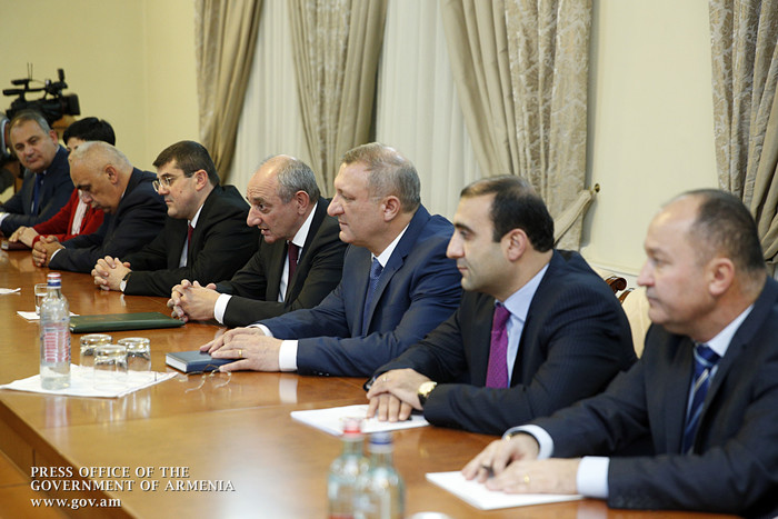 Կարեն Կարապետյանը և Բակո Սահակյանը քննարկել են տնտեսական փոխգործակցությանը վերաբերող մի շարք հարցեր