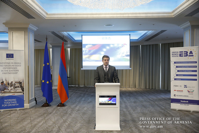 ՀՀ կառավարությունը շահագրգռված է եվրոպական բիզնեսի հետ համագործակցությամբ. Կարեն Կարապետյան