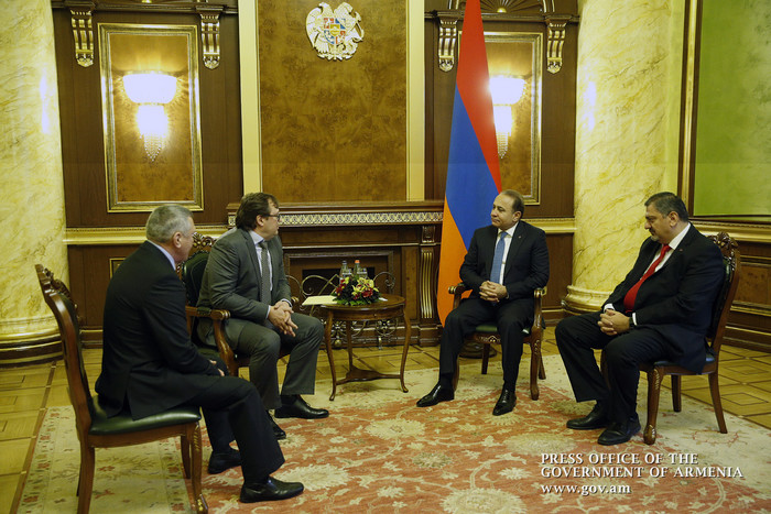Վարչապետն ընդունել է GeoProMining ընկերությունների խմբի նախագահին