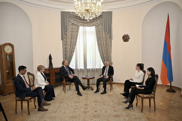 Փոխվարչապետ Մհեր Գրիգորյանն ընդունել է ԱՄՀ տարածաշրջանային փոխտնօրենին