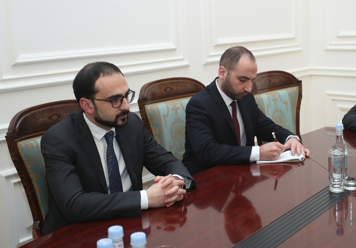 ՀՀ փոխվարչապետի պաշտոնակատար Տիգրան Ավինյանն ընդունեց Զորյան ինստիտուտի նախագահին