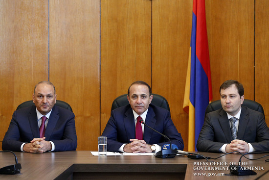 Վարչապետը ՀՀ ֆինանսների նախարարության աշխատակազմին է ներկայացրել նորանշանակ նախարար Գագիկ Խաչատրյանի