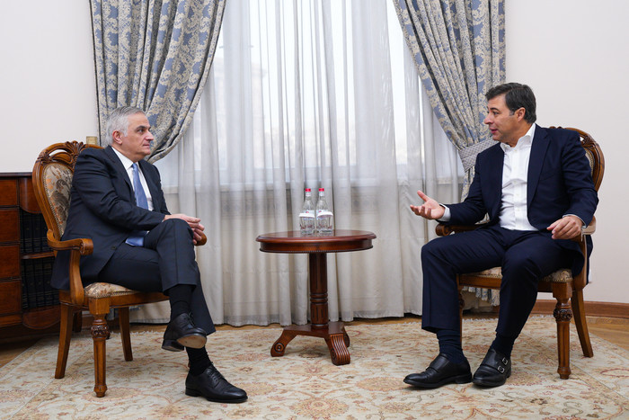 Փոխվարչապետ Մհեր Գրիգորյանն ընդունել է «Կորպորասիոն Ամերիկա օդանավակայաններ» ընկերության գործադիր տն