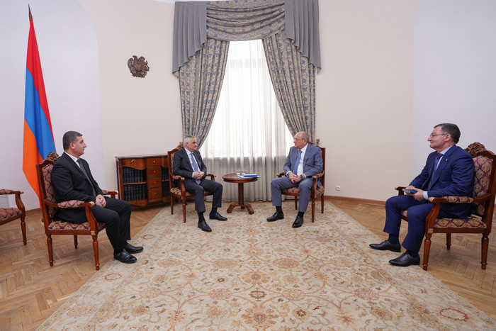 Փոխվարչապետ Մհեր Գրիգորյանն ընդունել է «Գազպրոմ Արմենիա» ՓԲԸ տնօրենների խորհրդի նախագահին