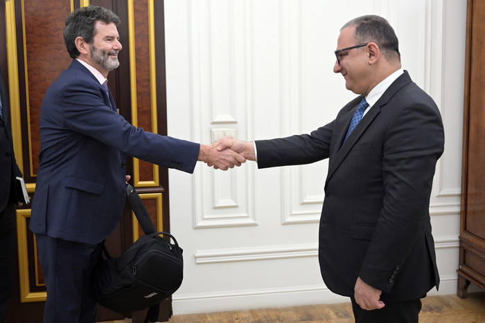 Փոխվարչապետ Տիգրան Խաչատրյանն ընդունել է ՎԶԵԲ՝ Կովկասի տարածաշրջանի ղեկավարի գլխավորած պատվիրակությա
