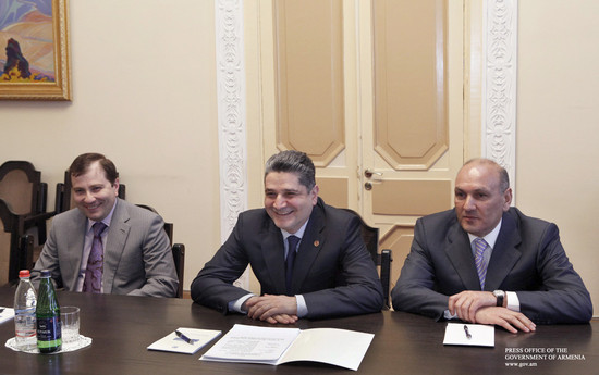 Տիգրան Սարգսյանն ընդունել է Ուկրաինայի պետական մաքսային ծառայության նախագահին