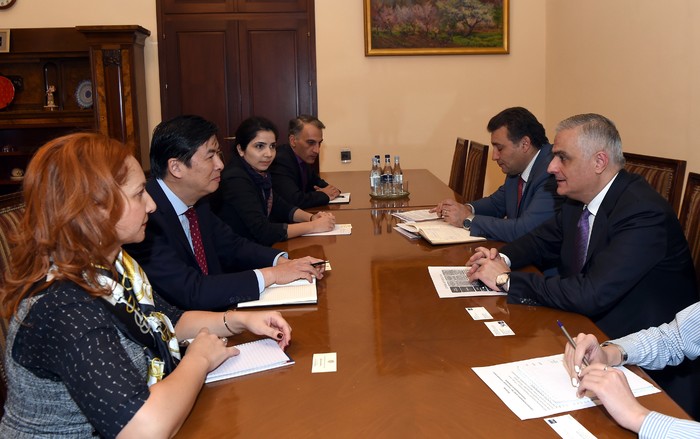 Փոխվարչապետի պաշտոնակատար Մհեր Գրիգորյանն ընդունել է Ասիական զարգացման բանկի պատվիրակությանը