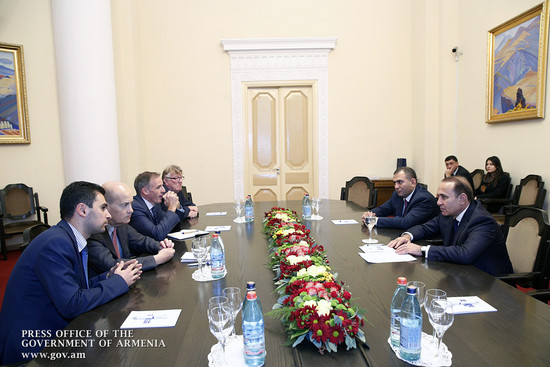 Վարչապետն ընդունել է ֆրանսիական «Սաուր» ընկերության գործադիր նախագահին