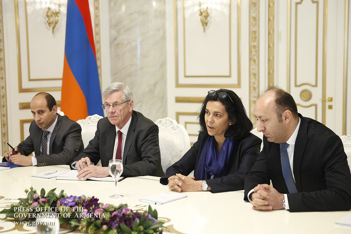 Վարչապետն ընդունել է «Վեոլիա» ընկերության փոխնախագահին