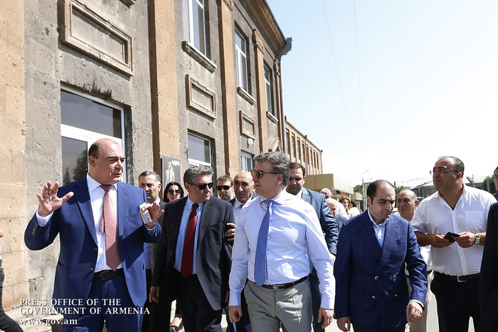 Վարչապետ Կարեն Կարապետյանն աշխատանքային այցով եղել է Գյումրիում