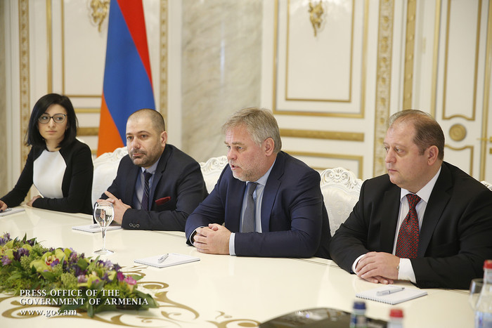 Վարչապետն ընդունել է Եվգենի Կասպերսկիին