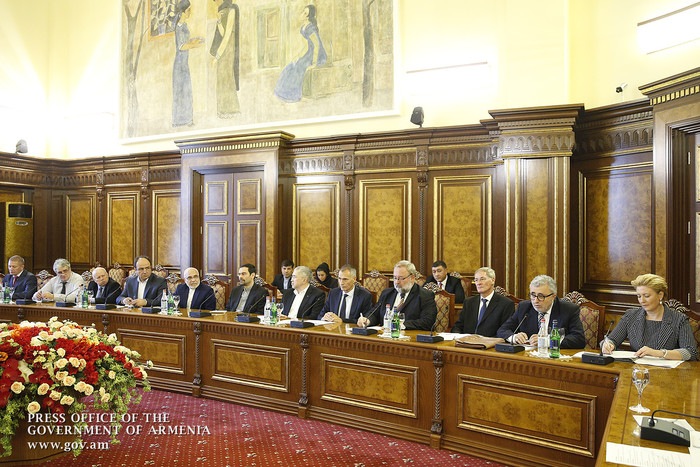 Վարչապետն ընդունել է EU-Asia Business Finance Center Holding-ի պատվիրակությանը