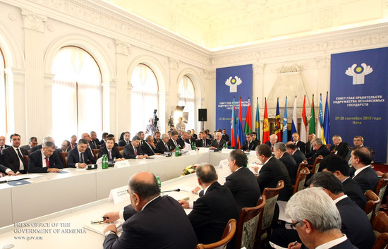 ՀՀ վարչապետը մասնակցել է ԱՊՀ կառավարությունների ղեկավարների խորհրդի նիստին