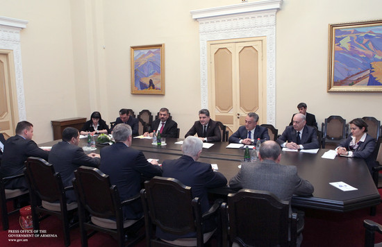 Տիգրան Սարգսյանն ընդունել է Վալերի Նազարովին