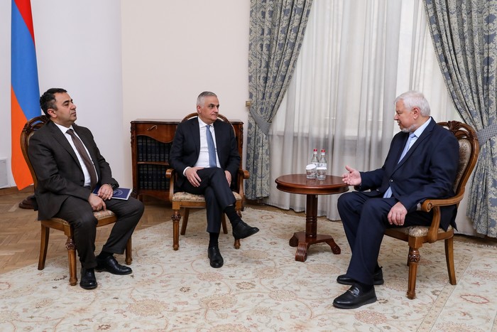 Փոխվարչապետ Մհեր Գրիգորյանն ընդունել է ԵԱՀԿ գործող նախագահի անձնական ներկայացուցիչ Անջեյ Կասպրշիկին