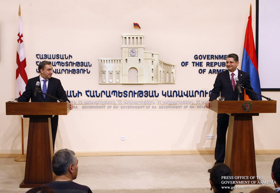 ՀՀ վարչապետ Տիգրան Սարգսյանի և Վրաստանի վարչապետ Նիկոլոզ Գիլաուրիի համատեղ մամուլի ասուլիսի սղագրութ