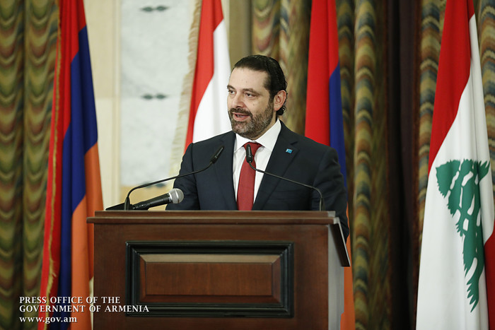 Հայ-լիբանանյան հարաբերությունները միշտ եղել են յուրահատուկ. Կարեն Կարապետյանի և Սաադ Հարիրիի ելույթն