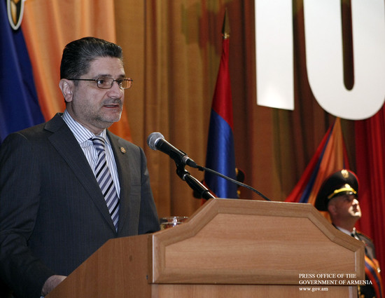 Կառավարության ղեկավարը մասնակցել է ոստիկանության 10-րդ տարեդարձին նվիրված հանդիսավոր նիստին