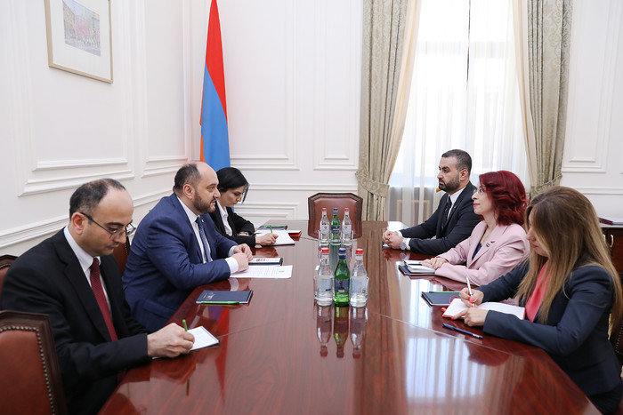 Արայիկ Հարությունյանն ընդունել է ՀՀ-ում Սիրիայի նորանշանակ դեսպան Նորա Արիսյանին