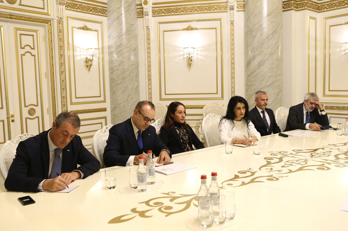 Իտալացի սենատորների պատվիրակությունը Հայաստանում է