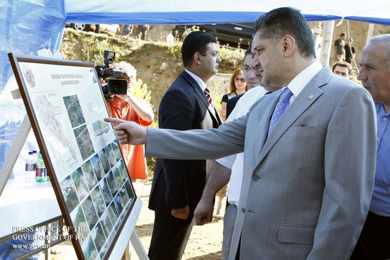 Վարչապետն այցելել է Կոտայքի մարզ