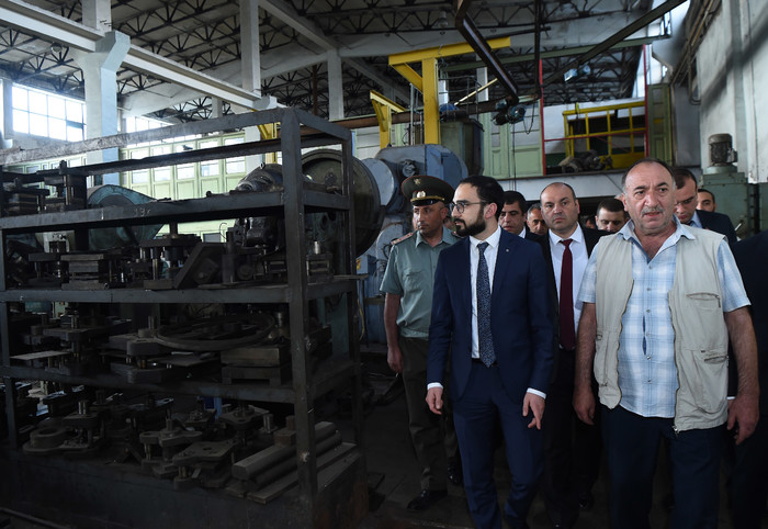 Փոխվարչապետ Տիգրան Ավինյանը աշխատանքային այցով Լոռու մարզում էր