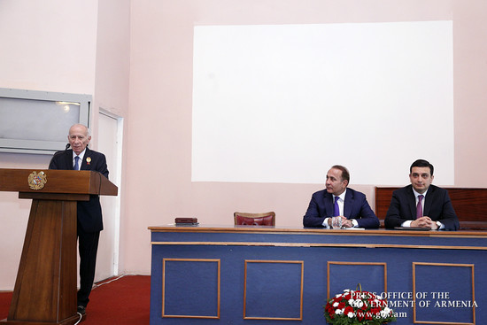 Հայրապետ Գալստյանը պարգևատրվել է ՀՀ վարչապետի հուշամեդալով