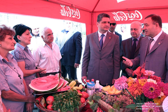 Տիգրան Սարգսյանն այցելել է Արմավիրի մարզ