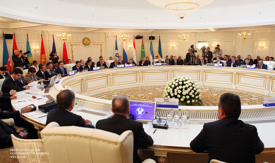 Կայացել է ԱՊՀ երկրների կառավարությունների ղեկավարների հերթական նիստը