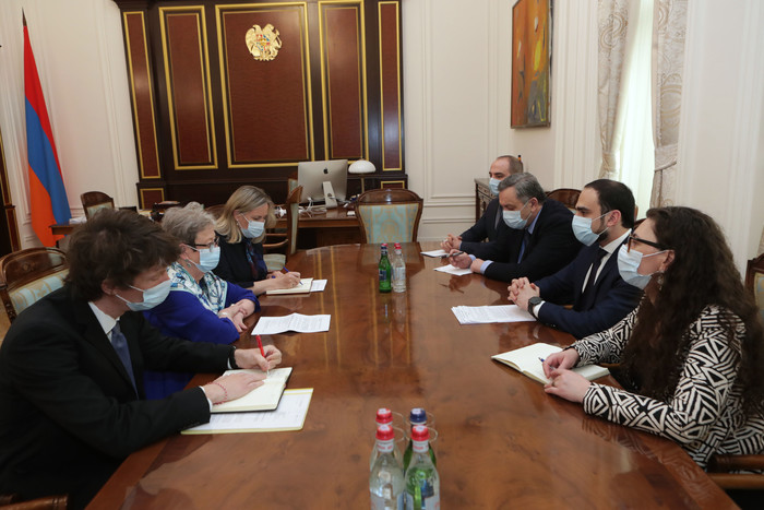 Փոխվարչապետ Տիգրան Ավինյանն ընդունել է ԵՄ պատվիրակության ղեկավարին