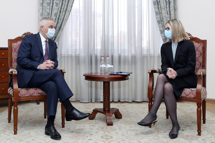 Փոխվարչապետ Մհեր Գրիգորյանն ընդունել է Համաշխարհային բանկի փոխնախագահին