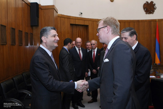 Վարչապետը գերմանացի գործարարների հետ քննարկել է ներդրումային ծրագրեր