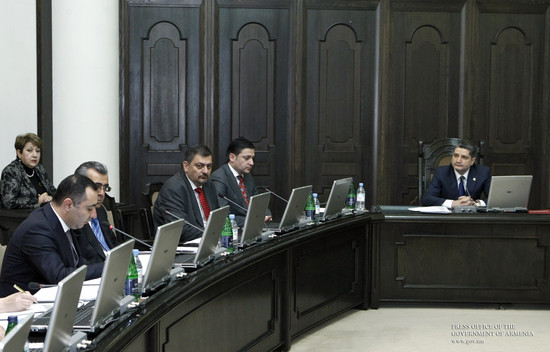 ՀՀ վարչապետ Տիգրան Սարգսյանի ներածական խոսքը և ՀՀ աշխատանքի և սոցիալական հարցերի նախարարի պարզաբանու
